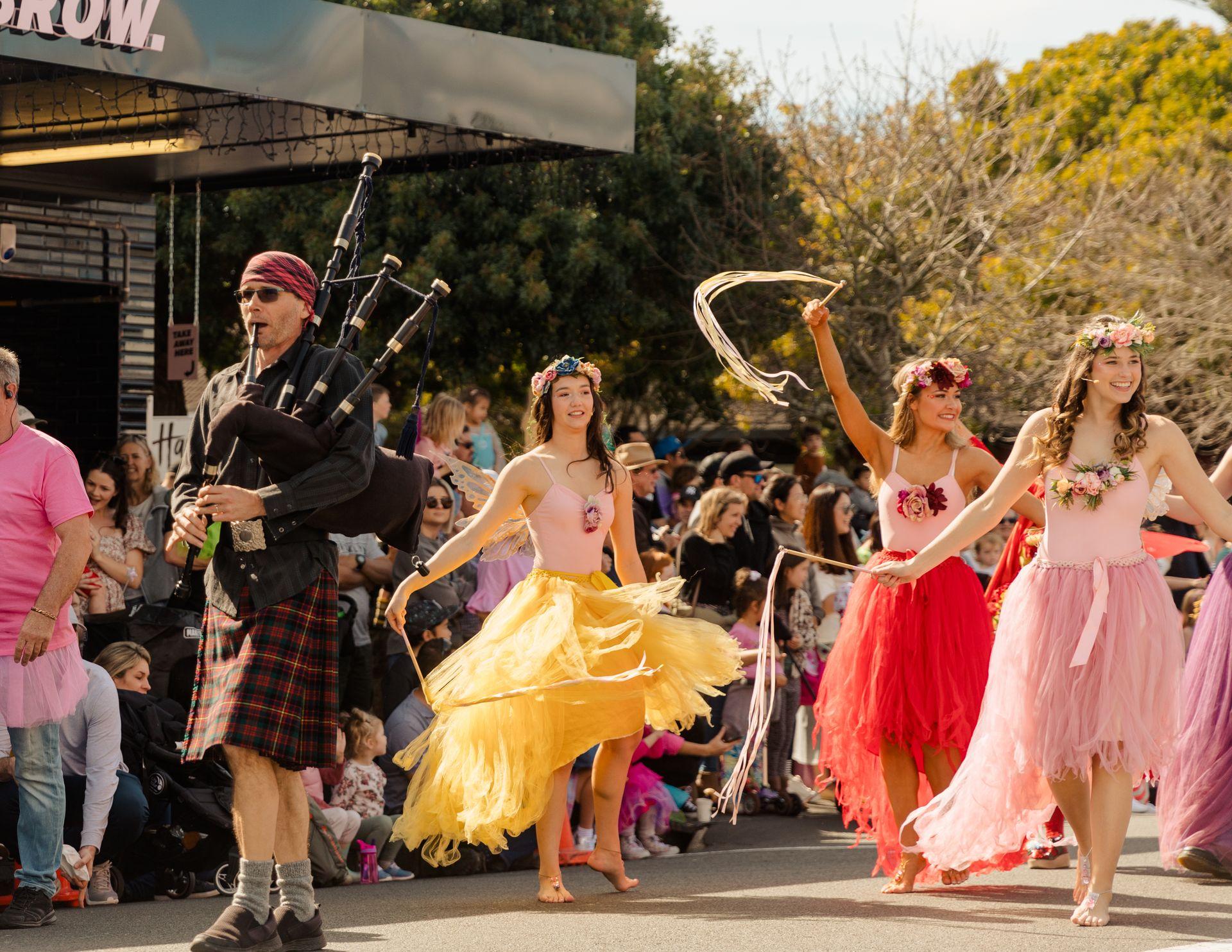 Magical Fairies and Pirates at the festival in Ellerslie, Auckland.